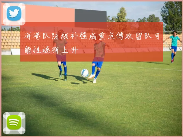 海港队防线补强成重点傅欢留队可能性逐渐上升
