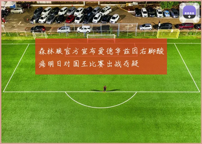 森林狼官方宣布爱德华兹因右脚酸痛明日对国王比赛出战存疑